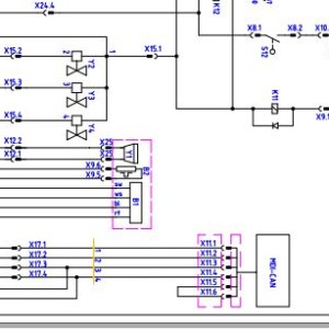 Doosan LEDH20 MP ACX Twin Poti 10024 2 Schematic Diagram