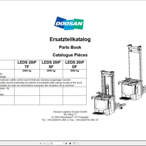 Doosan LEDS 20 iP Part Book