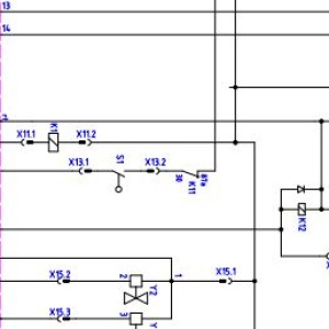 Doosan LEKF20 ACX Platine Tecno Schematic Diagram