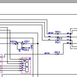 Doosan LEKX 20 Tecno ACX m.Platine Schematic Diagram