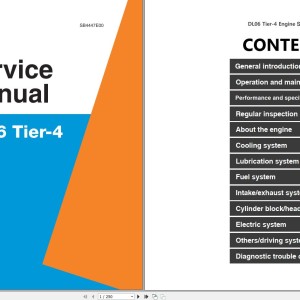 Doosan Engine DL06 Tier4 Final EN Service Manual SB4447E00