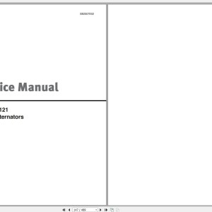 Doosan GC15 GC18 GC20C Electric Schematic Service Operation & Maintenance Manual SB2169E00