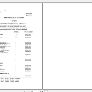 Doosan GC20-2 GC25-2 GC20S-2 GC25S-2 GC30S-2 Electric Schematic Service Operation & Maintenance Manual SB2033E01