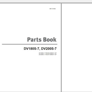 Doosan DV180S-7 DV200S-7 Part Book SB1131E05