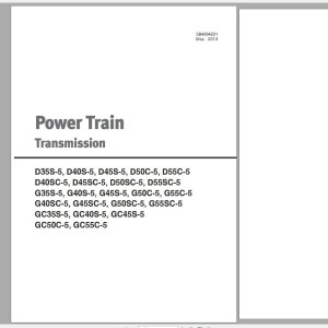 Doosan D(G) D35S-5 D40S-5 D45S-5 D50C-5 D55C-5 PT Service Manual SB4264E01