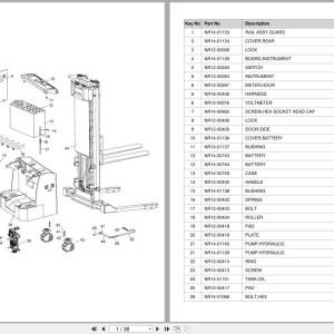 Doosan BPS15S-7 Equipment Parts Catalog SB1173