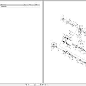 Doosan BTT20 BTT30 BTT50 BTT60 Equipment Parts Catalog SB1175Y