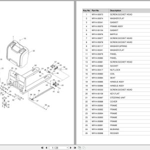 Doosan BWE15S-7 Equipment Parts Catalog SB1170
