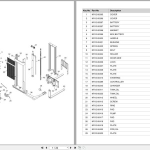 Doosan BWS17S-7 Equipment Parts Catalog SB1145
