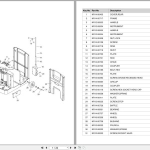 Doosan BWT45S-7 Equipment Parts Catalog SB1279