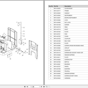 Doosan BWT50S-7 Equipment Parts Catalog SB1166