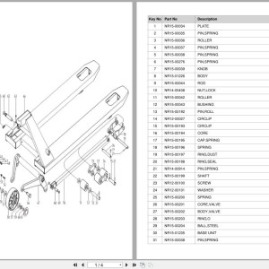 Doosan HPT20EB Equipment Parts Catalog SB1208