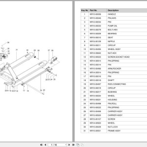 Doosan HPT25WD Equipment Parts Catalog SB1202