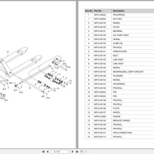 Doosan HPT25WL Equipment Parts Catalog SB1200