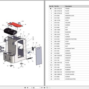 Doosan LEDD20MP Equipment Parts Catalog SB1157
