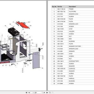 Doosan LEDH20MPR Equipment Parts Catalog SB1269