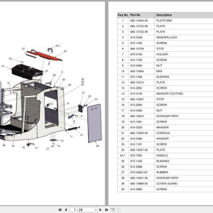 Doosan LEDH20MPS Equipment Parts Catalog SB1270