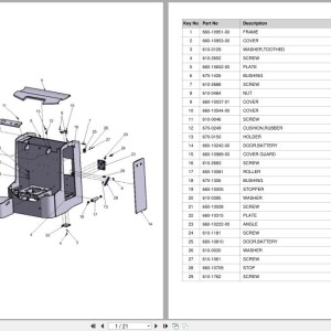 Doosan LEDH30M Equipment Parts Catalog SB1268