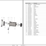 Doosan LEDS14C LEDS16C Equipment Parts Catalog SB1152