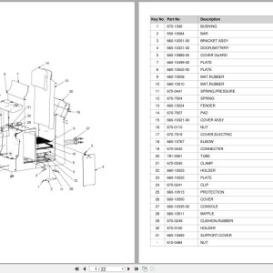 Doosan LEKF20 Equipment Parts Catalog SB1158