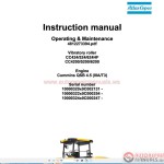 Dynapac Full Manuals Shop Manual DVD