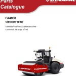 Dynapac CA4000 Parts Catalog