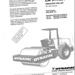 Dynapac CA511 CA551 Operation Manual O511EN2