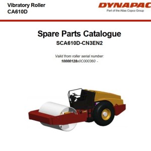 Dynapac CA610D Parts Catalog