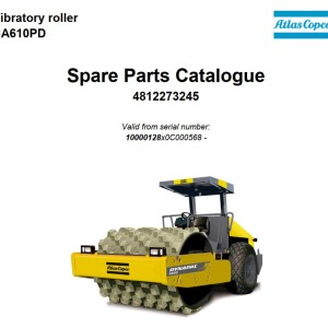 Dynapac CA610PD Parts Catalog