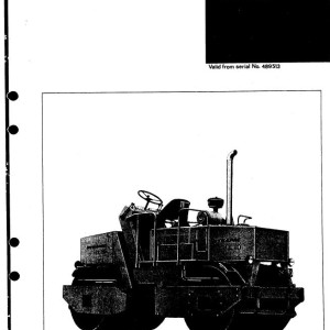 Dynapac CC20 Operation and Maintenance Manual C2207-2