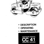 Dynapac CC41 Operation and Maintenance Manual OM-10016-2