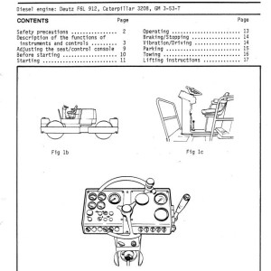 Dynapac CC42 Operation Manual 0-10201-3