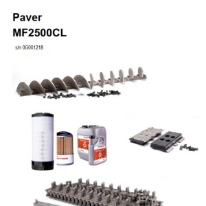 Dynapac MF2500CL Parts Catalog Operation and Maintenance Manual