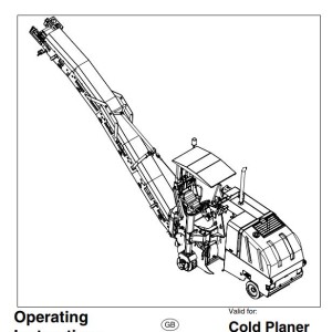 Dynapac PL600S Operators Manual 900980933