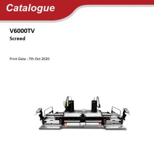 Dynapac V6000TV-G Parts Catalog