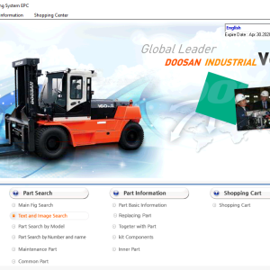 Doosan Forklift GPES 2020 Electronic Parts Catalog