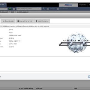 General Motors GMNA Electronic Parts Catalog 05.2024 VMWARE
