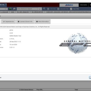 General Motors GMNA EPC 06.2024 Electronic Parts Catalog VMWARE