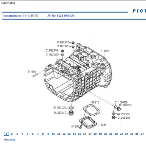 ZF Automotive Electronic Parts Catalog 03.2024