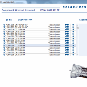 ZF Automotive EPC 01.2024 Electronic Parts Catalog