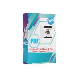 ePicker PDF 863 MB Forklift Part Service Operator Manual Update 2025