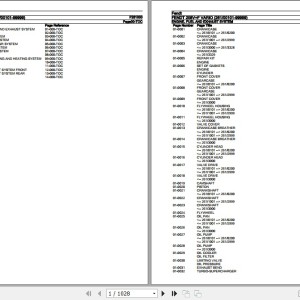 Fendt 208V+F Vario Parts Catalog F261000 01.2020