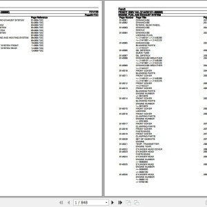 Fendt 209V NA Parts Catalog F214105 01.2020