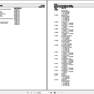 Fendt Favorit 818 Parts Catalog F818000 09.2020