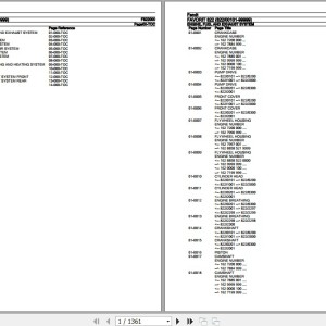Fendt Favorit 822 Parts Catalog F822000 09.2020