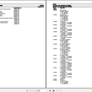 Fendt Favorit 824 Parts Catalog F824000 09.2020