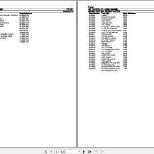 Fendt GT 231GTW Parts Catalog F231001 11.2018
