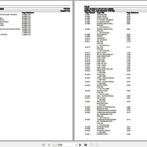 Fendt OEM Horsch Parts Catalog F901000 01.2013