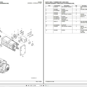Fendt IDEAL 7 GEN 3 Parts Catalog 652707 2023-2024
