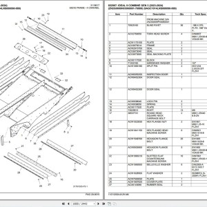 Fendt IDEAL 9 GEN 3 Parts Catalog 2023-2024